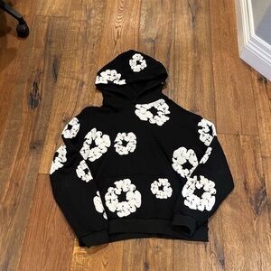 Denim Tears The Cotton Wreath Sweatshirt-Black